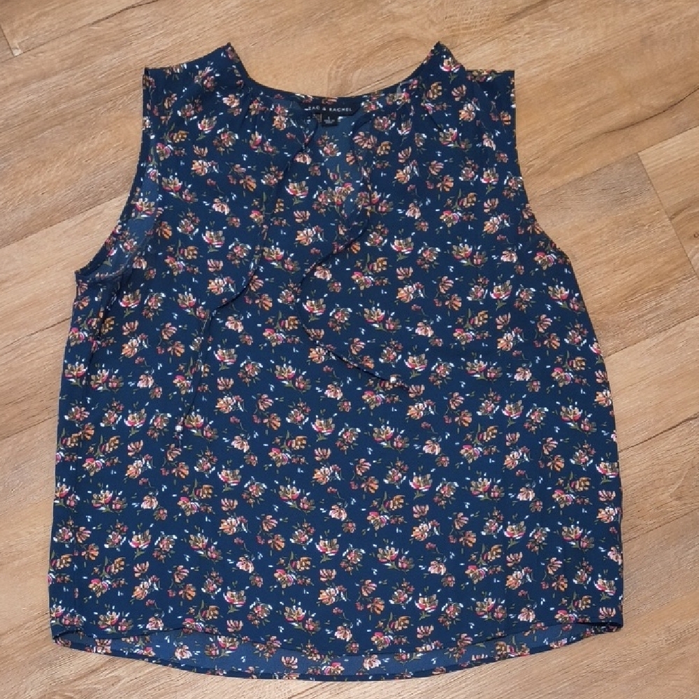 Zac & Rachel Floral Sleeveless Blouse